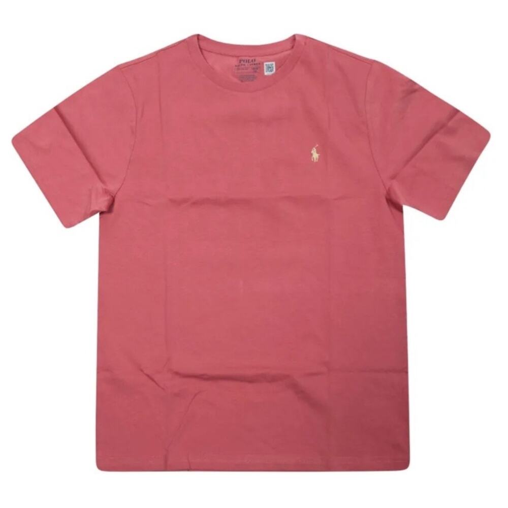 Polo Ralph Lauren Classic Fit Jersey Crewneck T-Shirt Tuscan Red Tee Men's - XXL